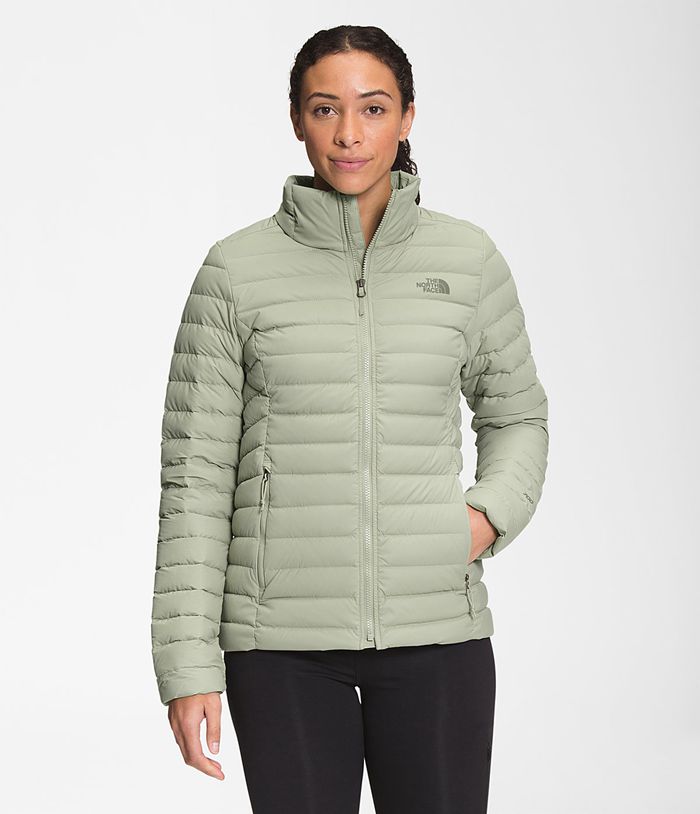 The North Face Winterjas Dames Stretch KIDT67241 - Groen